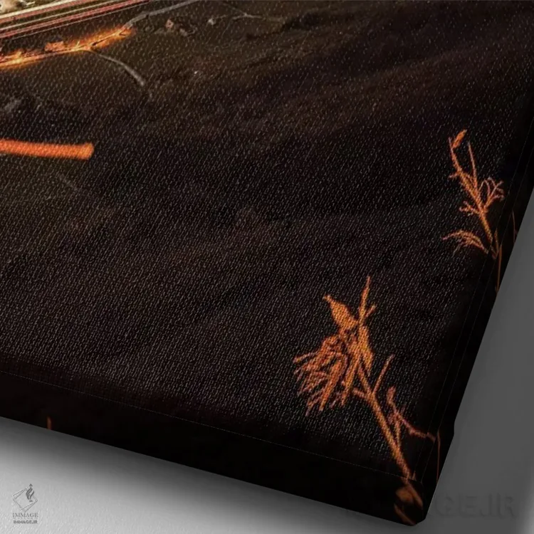 تابلو دکوراتیو ترنتو، ترنتینو-آلتو آدیجه، ایتالیا ۳ اثر انزو رومانو - نمای نزدیک بافت بوم