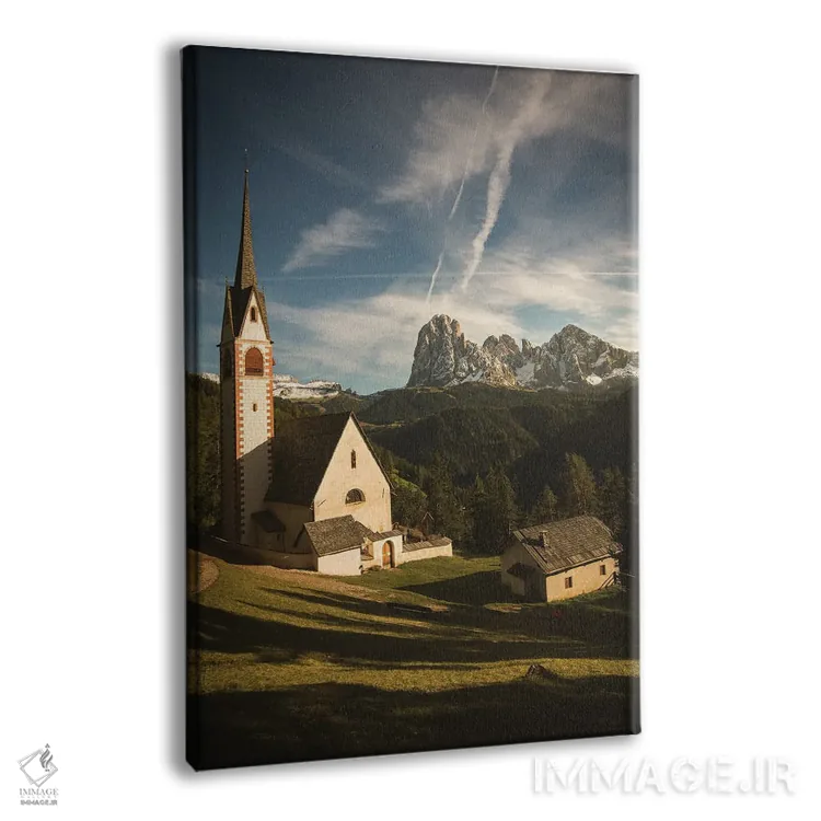 تابلو دکوراتیو کلیسای سن جیاکومو اثر انزو رومانو - نمای پرسپکتیو محصول