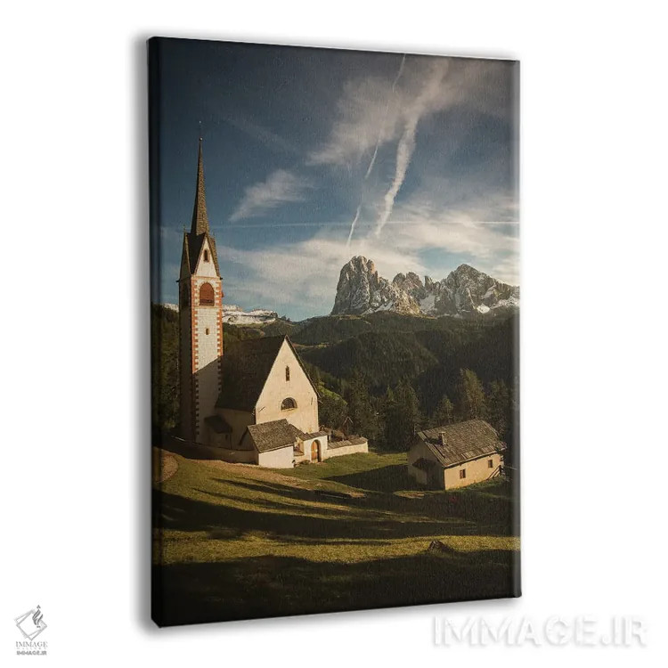 تابلو دکوراتیو کلیسای سن جیاکومو اثر انزو رومانو - نمای پرسپکتیو محصول