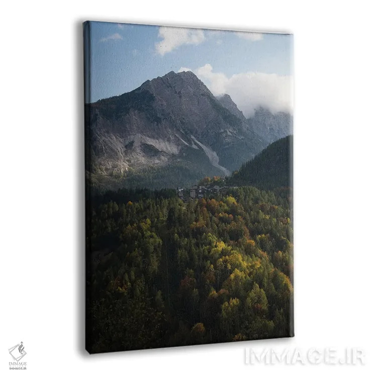 تابلو دکوراتیو چیبیانا اثر انزو رومانو - نمای پرسپکتیو محصول