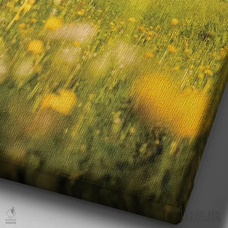 تابلو دکوراتیو کلیسای سانتا فوسکا ۲ اثر انزو رومانو - نمای نزدیک بافت بوم