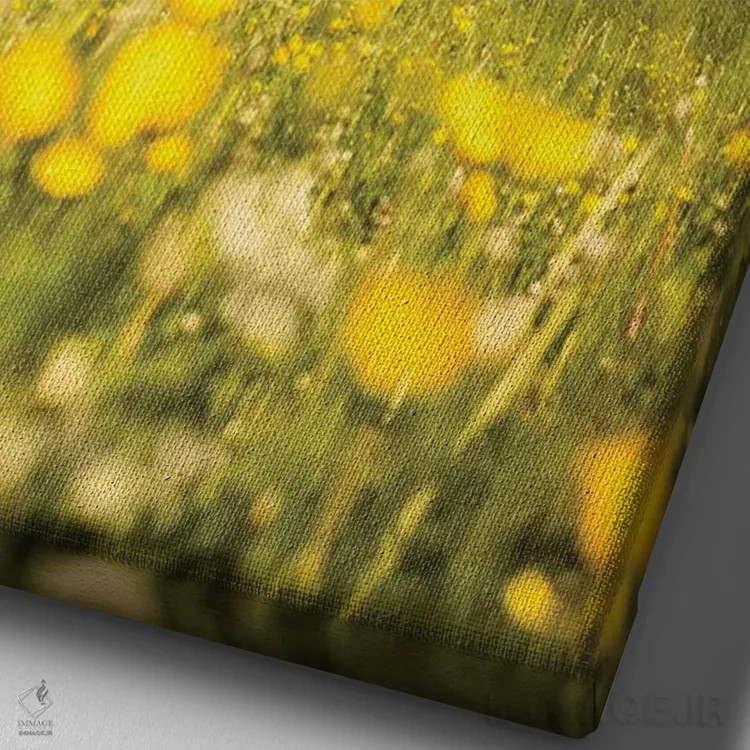 تابلو دکوراتیو کلیسای سانتا فوسکا اثر انزو رومانو - نمای نزدیک بافت بوم