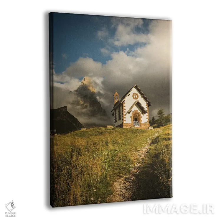 تابلو دکوراتیو گردنه رولله اثر انزو رومانو - نمای پرسپکتیو محصول