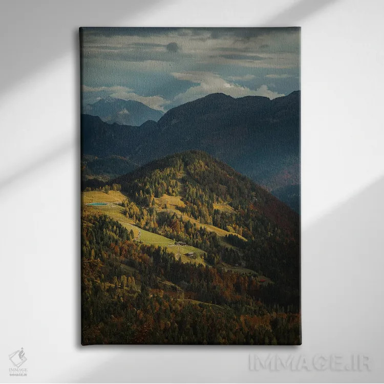 تابلو دکوراتیو سائوریس دی سوپرا اثر انزو رومانو - نمای روبهرو روی دیوار