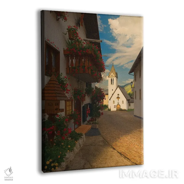 تابلو دکوراتیو سوتوگودا اثر انزو رومانو - نمای پرسپکتیو محصول