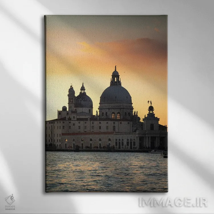 تابلو دکوراتیو ونیز II اثر انزو رومانو - نمای روبهرو روی دیوار