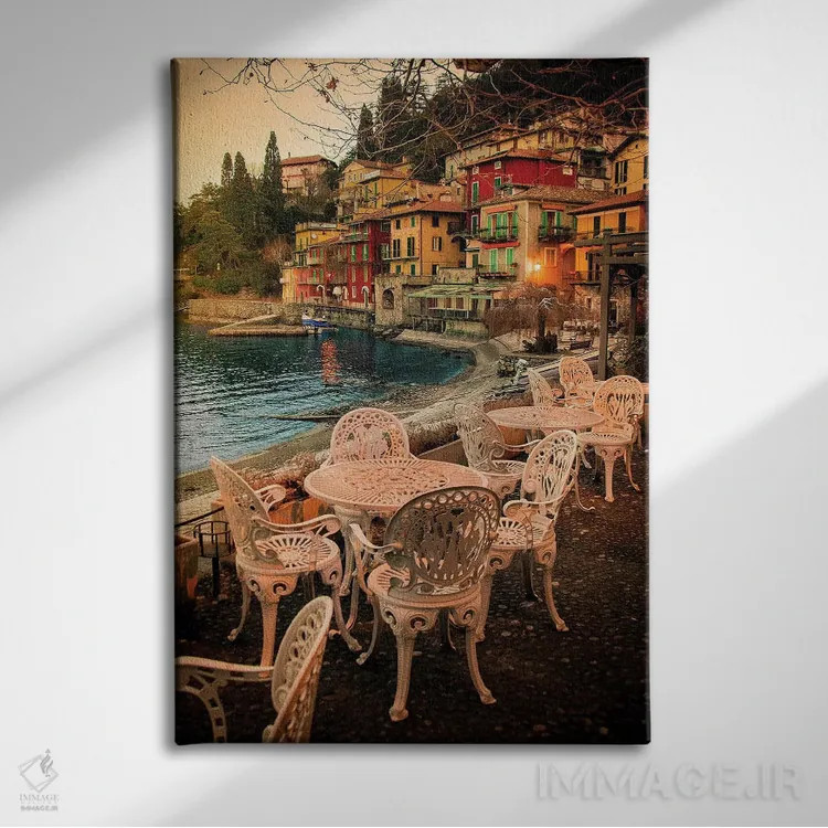 تابلو دکوراتیو وارنا، ایتالیا I اثر انزو رومانو - نمای روبهرو روی دیوار