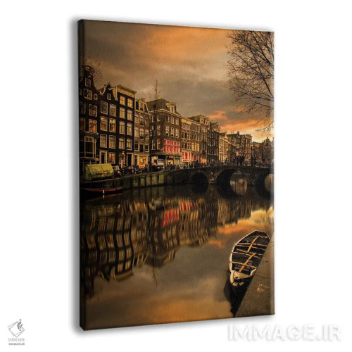 تابلو دکوراتیو آدام در منطقه چراغ قرمز اثر انزو رومانو - نمای پرسپکتیو محصول