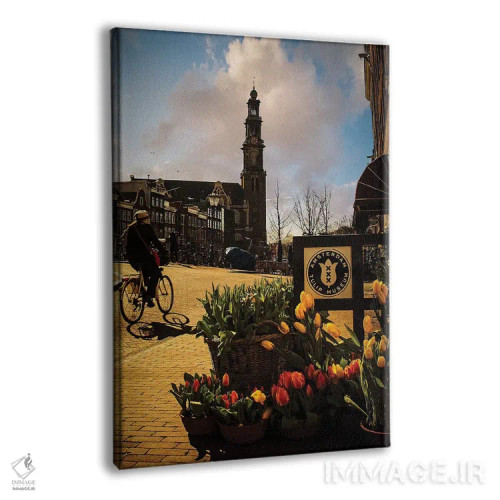 تابلو دکوراتیو آمستردام V اثر انزو رومانو - نمای پرسپکتیو محصول