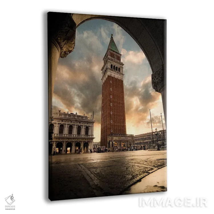 تابلو دکوراتیو قاب های سان مارکو اثر انزو رومانو - نمای پرسپکتیو محصول