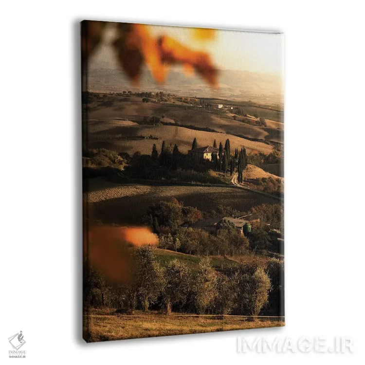 تابلو دکوراتیو دره ارشیا اثر انزو رومانو - نمای پرسپکتیو محصول