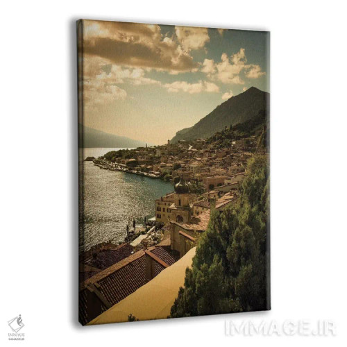 تابلو دکوراتیو لیمونه سول گاردا اثر انزو رومانو - نمای پرسپکتیو محصول