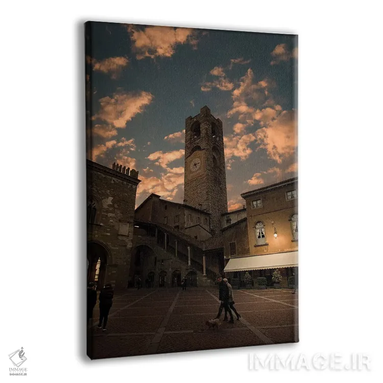 تابلو دکوراتیو بـرگامو التا II اثر انزو رومانو - نمای پرسپکتیو محصول