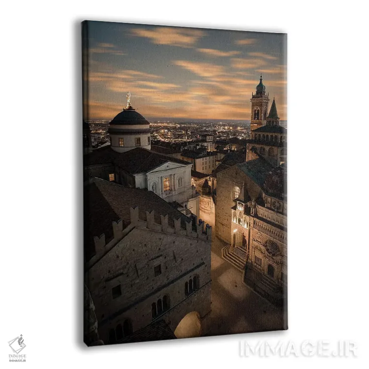 تابلو دکوراتیو بـرگامو التا V اثر انزو رومانو - نمای پرسپکتیو محصول