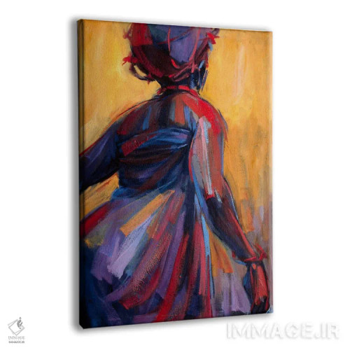 تابلو دکوراتیو مجموعه رقص III اثر ادوسا اوگیگو - نمای پرسپکتیو محصول