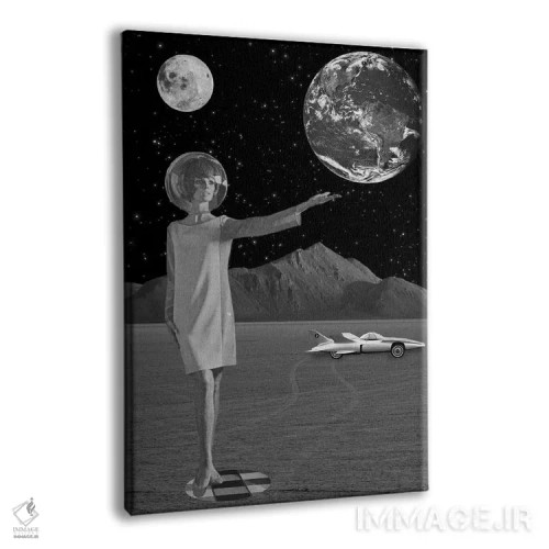 تابلو دکوراتیو در یک ماموریت اثر الو مارک - نمای پرسپکتیو محصول