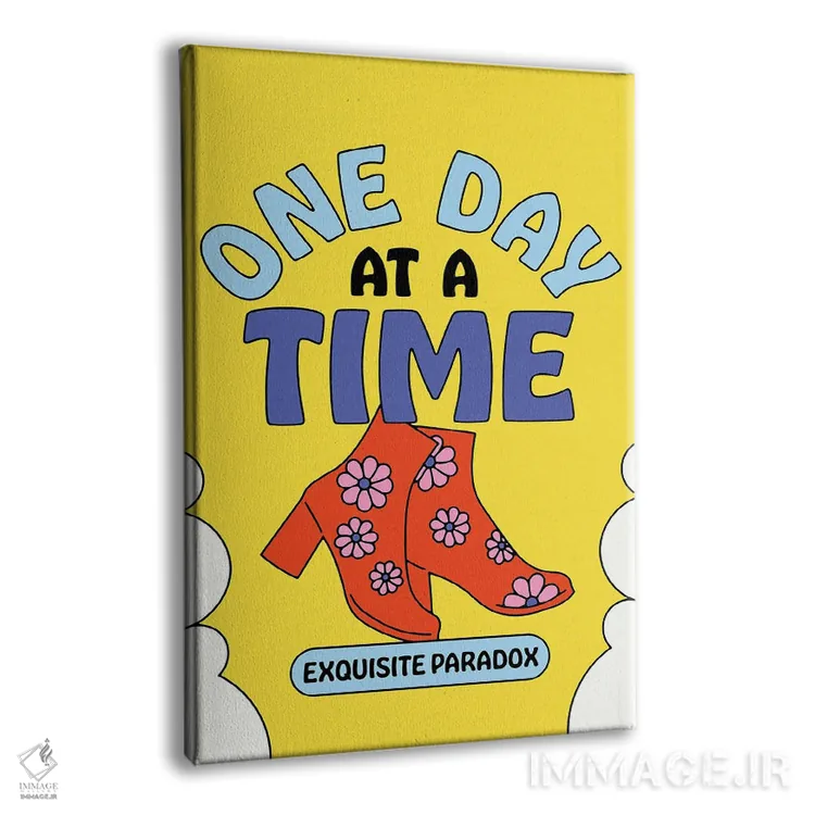 تابلو دکوراتیو هر روز، روزی دیگر اثر پاردوکس بی نظیر - نمای پرسپکتیو محصول