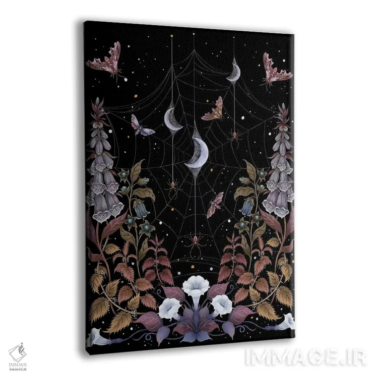 تابلو دکوراتیو باغ جادوگر اثر اپیزودیک دراوینگ - نمای پرسپکتیو محصول