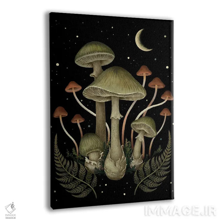 تابلو دکوراتیو قارچ مرگبار اثر اپیزودیک دراوینگ - نمای پرسپکتیو محصول