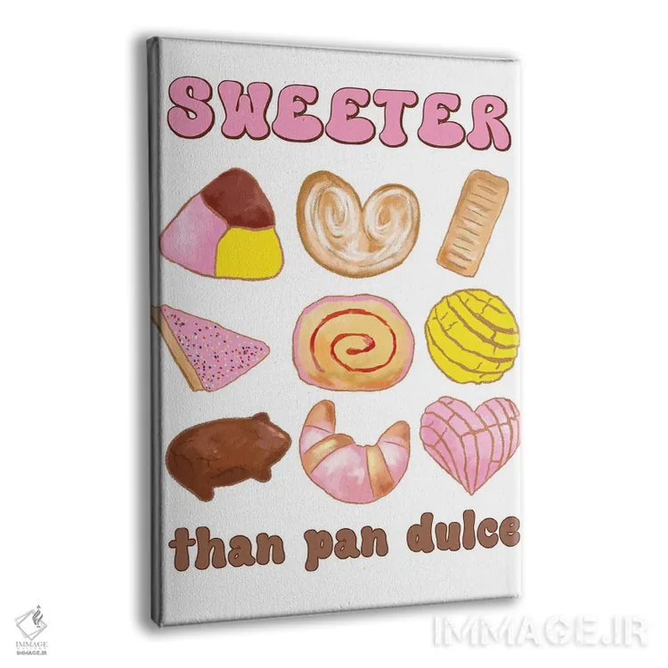 تابلو دکوراتیو پان دولسه اثر افرازی گرافیکز - نمای پرسپکتیو محصول