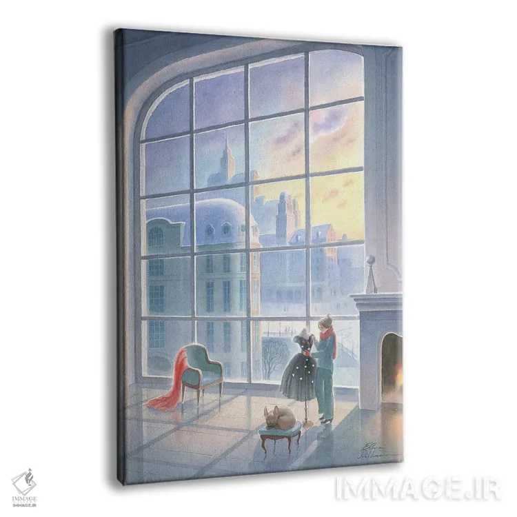 تابلو دکوراتیو لباس کارناوال اثر النا پروخوروا - نمای پرسپکتیو محصول