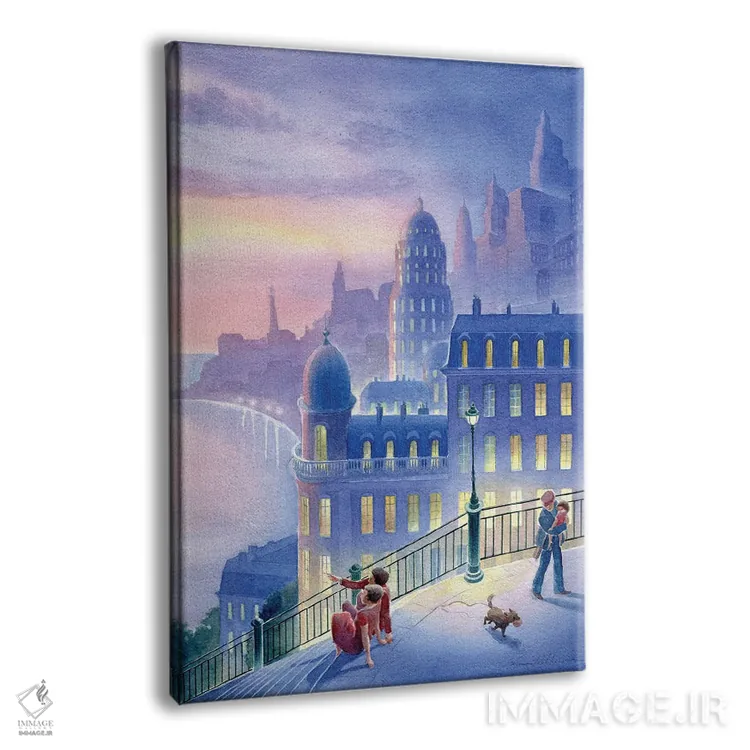 تابلو دکوراتیو دوردست اثر النا پروخوروا - نمای پرسپکتیو محصول