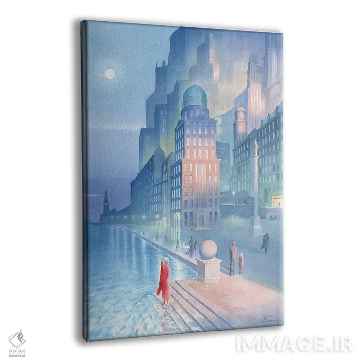 تابلو دکوراتیو خاطرات زودگذر اثر النا پروخوروا - نمای پرسپکتیو محصول