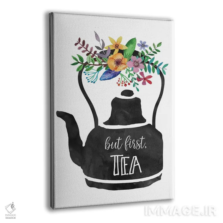 تابلو دکوراتیو اما اول چای اثر ادن پرینتیبلز - نمای پرسپکتیو محصول