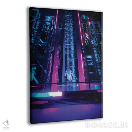 تابلو دکوراتیو ناحیه ۲۱۵ اثر ایوان رودز - نمای پرسپکتیو محصول