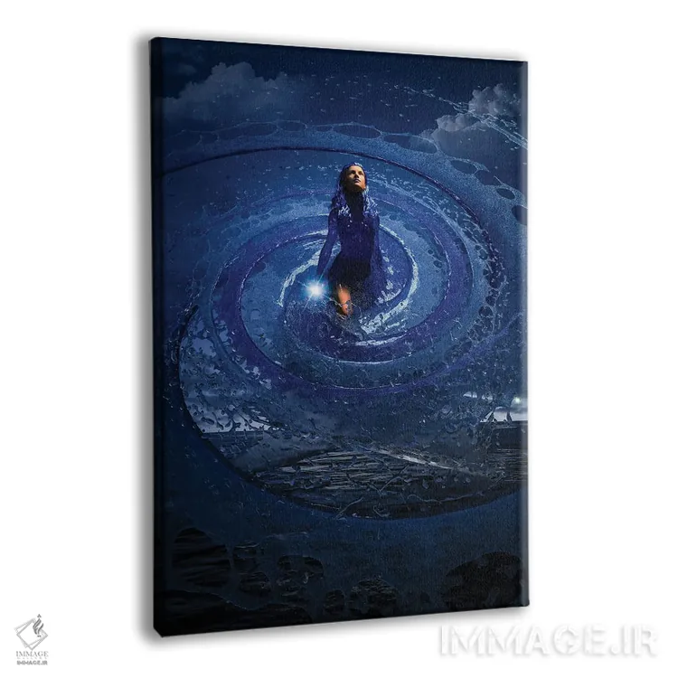 تابلو دکوراتیو روح آزاد اثر ایوان رودز - نمای پرسپکتیو محصول