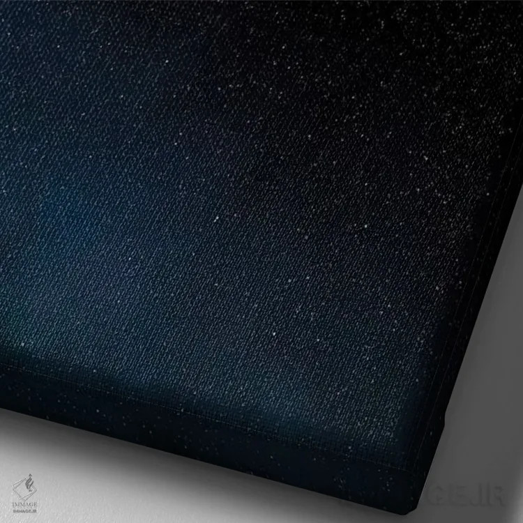 تابلو دکوراتیو مریخ برقی اثر ایوان رودز - نمای نزدیک بافت بوم