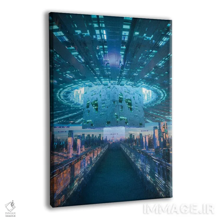 تابلو دکوراتیو کلونی اروپا اثر ایوان رودز - نمای پرسپکتیو محصول