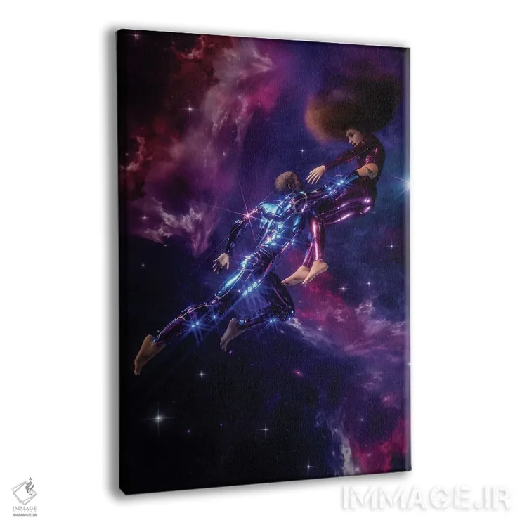 تابلو دکوراتیو با من پرواز کن اثر ایوان رودز - نمای پرسپکتیو محصول