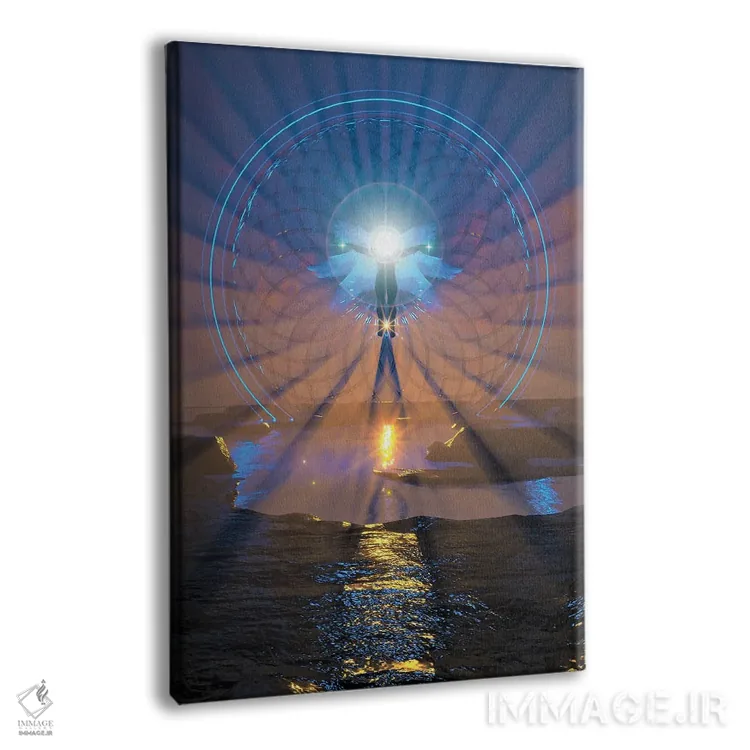 تابلو دکوراتیو گسترش روح اثر ایوان رودز - نمای پرسپکتیو محصول