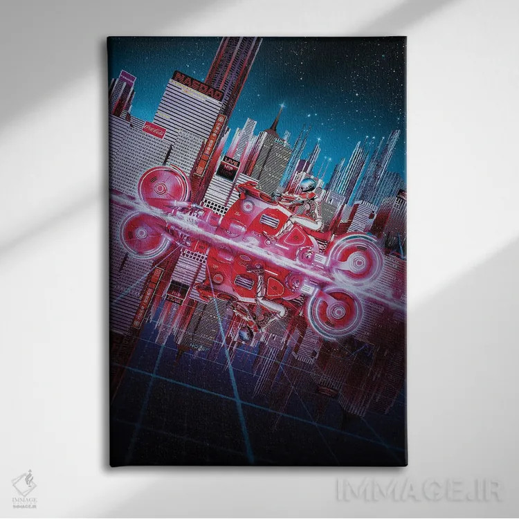 تابلو دکوراتیو منطقه آزاد اثر ایوان رودز - نمای روبهرو روی دیوار