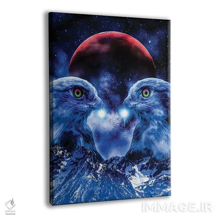 تابلو دکوراتیو زمینی بالاتر اثر ایوان رودز - نمای پرسپکتیو محصول