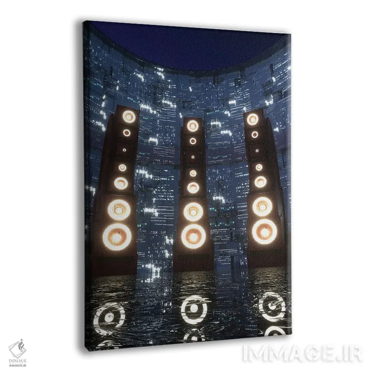 تابلو دکوراتیو هاوس بیس اثر ایوان رودز - نمای پرسپکتیو محصول