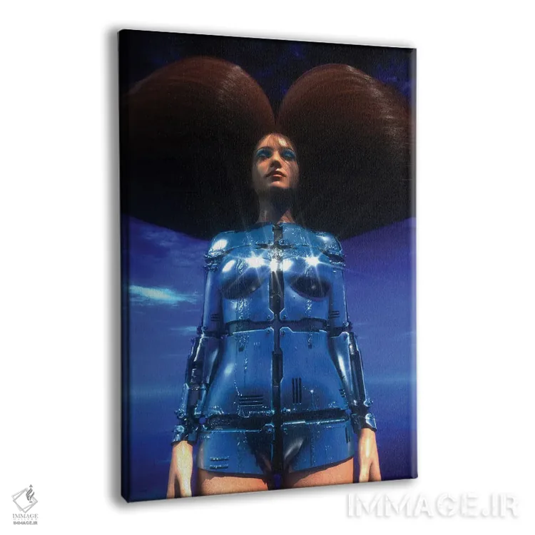 تابلو دکوراتیو بلا سورئالیستا اثر ایوان رودز - نمای پرسپکتیو محصول