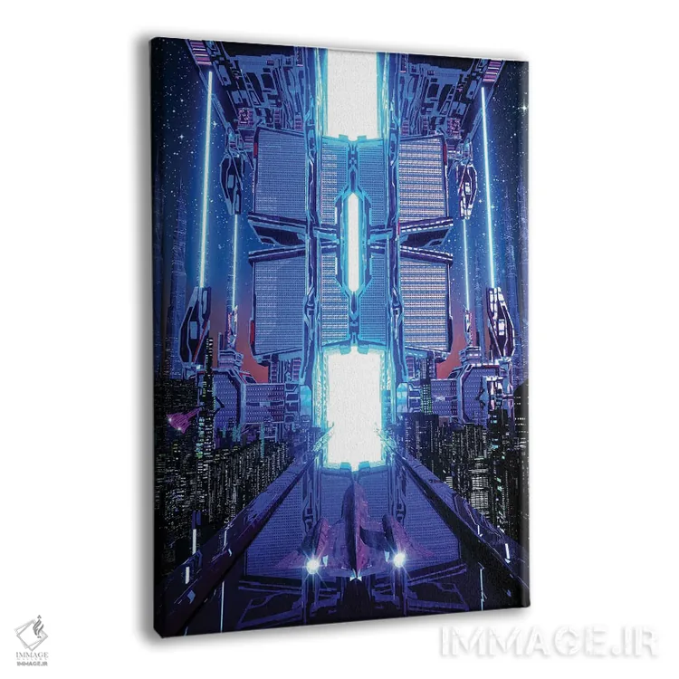 تابلو دکوراتیو ترمینال زد اثر ایوان رودز - نمای پرسپکتیو محصول