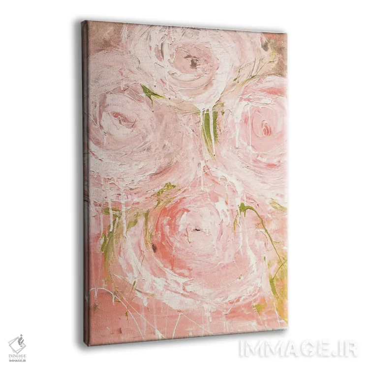 تابلو انتزاعی رز کلاسیک اثر ارین اشلی - نمای پرسپکتیو محصول