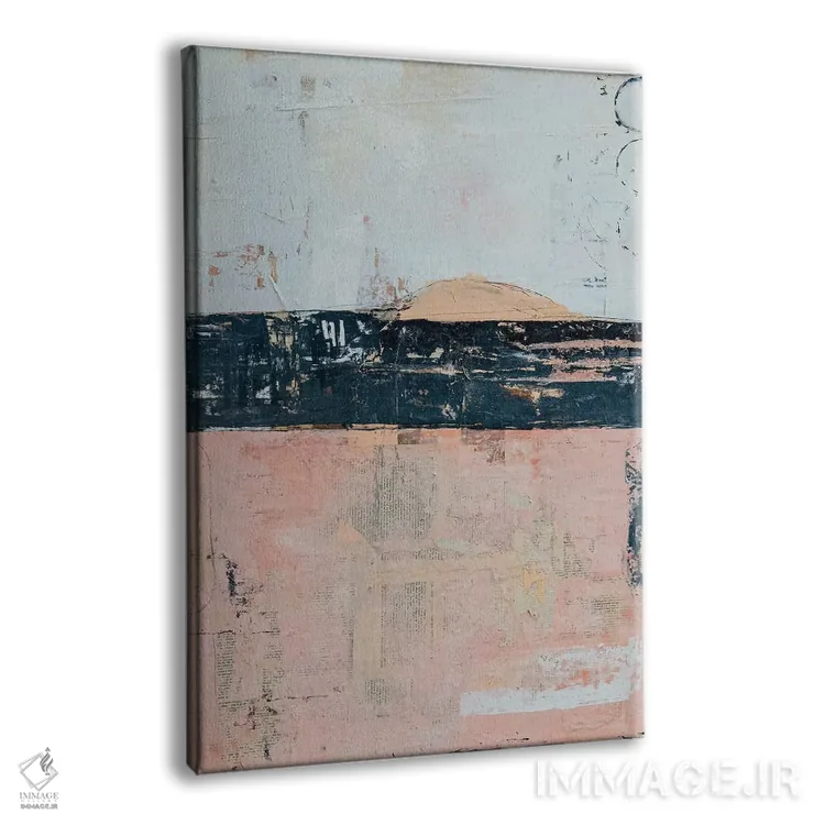 تابلو انتزاعی صبح خیز اثر ارین اشلی - نمای پرسپکتیو محصول