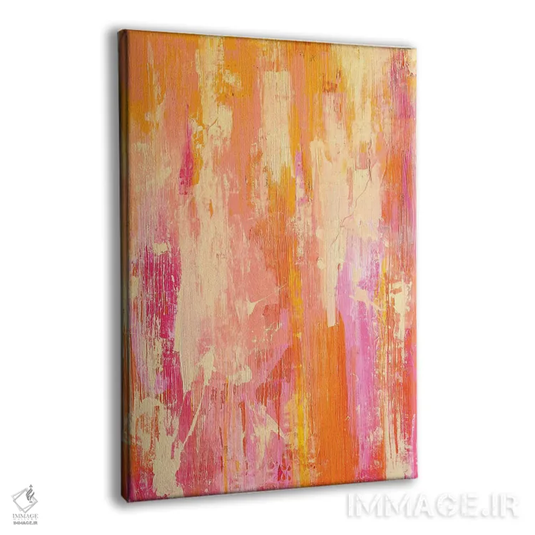 تابلو انتزاعی تجدید طعم تند اثر ارین اشلی - نمای پرسپکتیو محصول