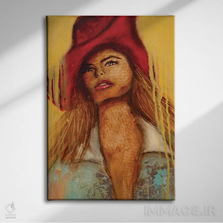 تابلو دکوراتیو رویای کابویی اثر ارین اشلی - نمای روبهرو روی دیوار