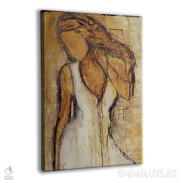 تابلو دکوراتیو داستان عشق اثر ارین اشلی - نمای پرسپکتیو محصول