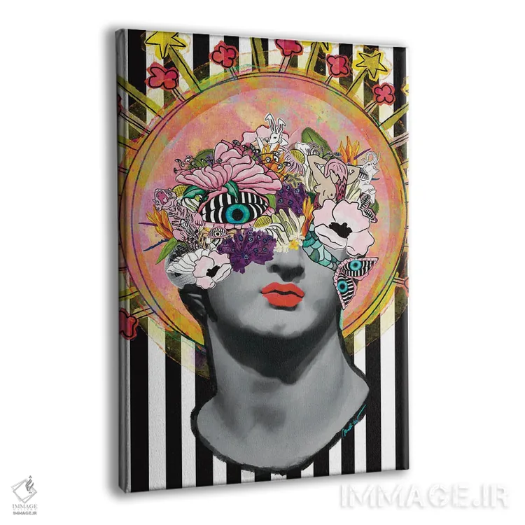 تابلو دکوراتیو حقیقت اثر الیزابت ساندیکجی - نمای پرسپکتیو محصول