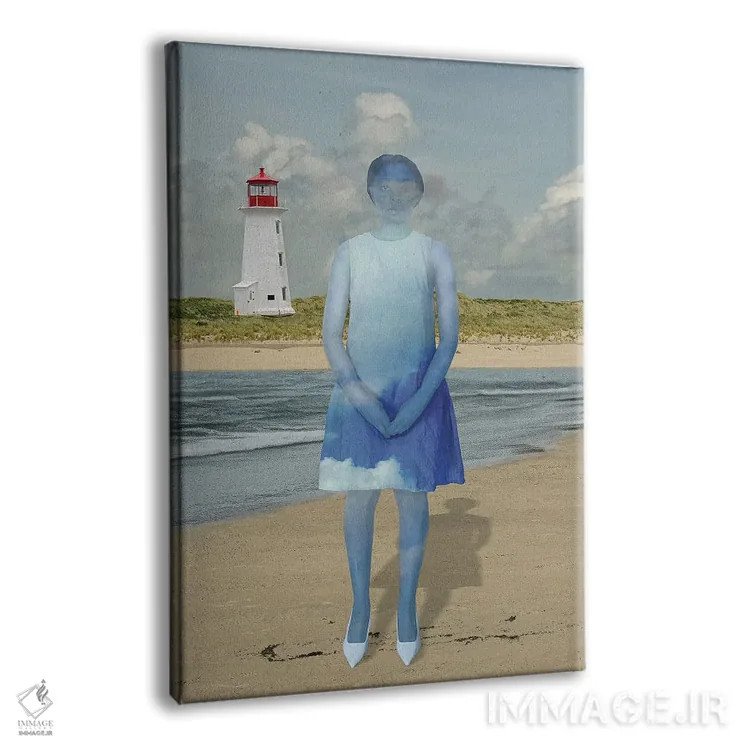 تابلو دکوراتیو راه پیمای ابرها اثر دیاندرا لی - نمای پرسپکتیو محصول