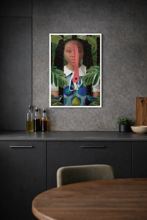 تابلو دکوراتیو رشد طبیعی اثر دیاندرا لی - D1W