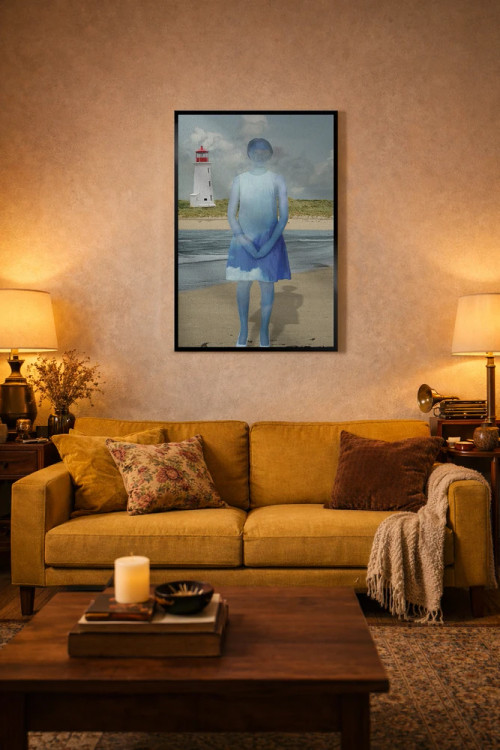 تابلو دکوراتیو راه پیمای ابرها اثر دیاندرا لی - D4B