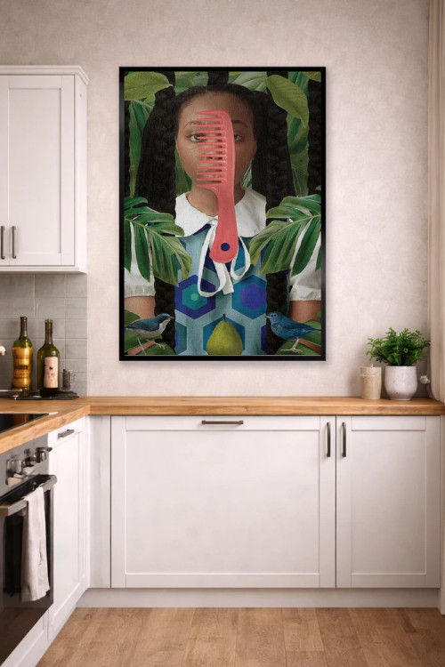 تابلو دکوراتیو رشد طبیعی اثر دیاندرا لی - D3B