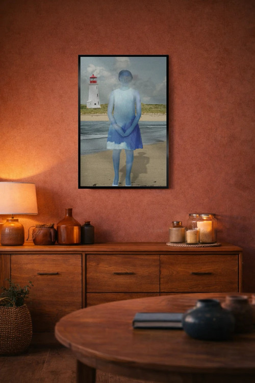 تابلو دکوراتیو راه پیمای ابرها اثر دیاندرا لی - D6B